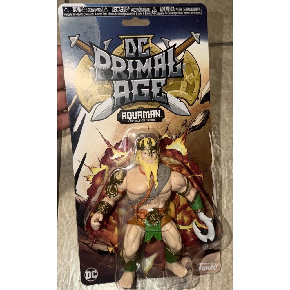 Funko DC Primal Age Aquaman Action Figure! 2018 - NEW